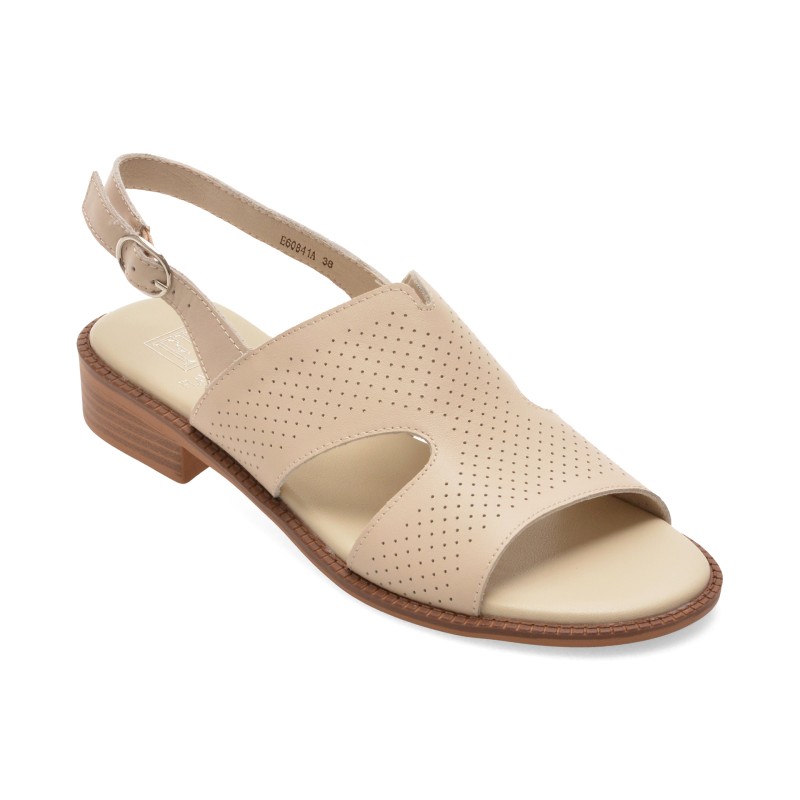 Sandale FLAVIA PASSINI bej, 60841, din piele naturala