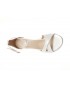Sandale EPICA albe, 22101, din piele ecologica