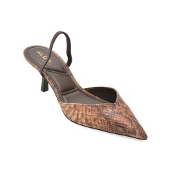 Pantofi eleganti ALDO maro, RE-OLIVIA 967, din material textil