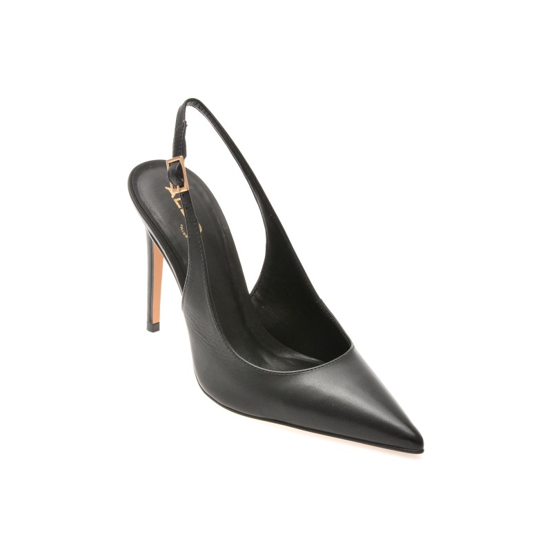 Pantofi eleganti ALDO negri, STESSYSLING 007, din piele naturala