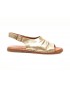 Sandale FLAVIA PASSINI aurii, 707, din piele naturala