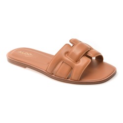 Papuci ALDO maro, ELENAA 210, din piele naturala