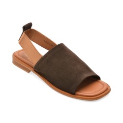 Sandale FLAVIA PASSINI maro, 7735, din piele intoarsa