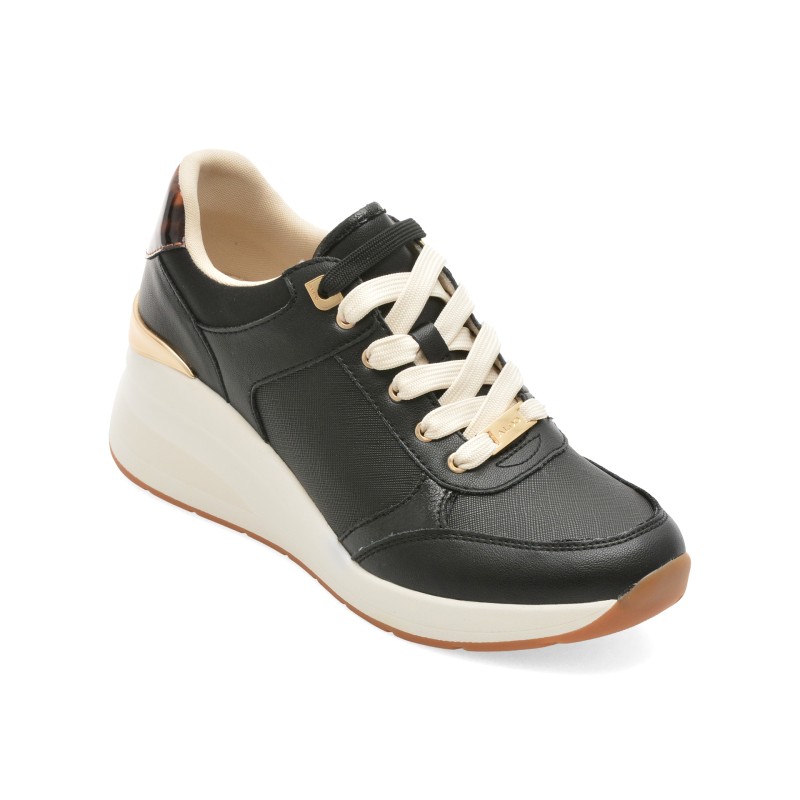 Pantofi sport ALDO negri, ICONISTEP 004, din piele ecologica