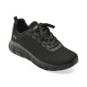 Pantofi sport SKECHERS negri, BOBS B FLEX, din material textil