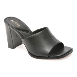 Papuci eleganti ALDO negri, RE-SOPHIA 001, din piele naturala