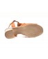 Sandale FLAVIA PASSINI portocalii, 22119, din piele naturala