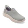 Pantofi sport SKECHERS gri, GO WALK FLEX, din material textil