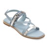 Sandale IMAGE albastre, 943, din piele ecologica