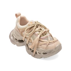 Pantofi sport GRYXX bej, 30591, din material textil