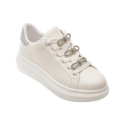 Pantofi sport ALDO albi, MERRICK 100, din piele ecologica