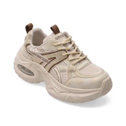 Pantofi sport GRYXX bej, 2813, din material textil