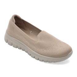 Pantofi sport SKECHERS gri, GRACEFUL, din material textil