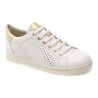 Pantofi sport GEOX albi, D151BB, din piele naturala