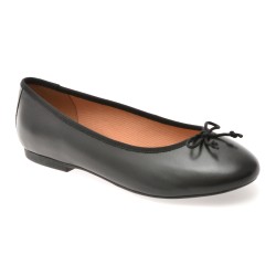 Balerini GEOX negri, D654JF, din piele naturala