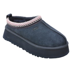 Papuci UGG bleumarin, TAZZ II, din piele intoarsa