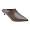 Papuci EPICA maro, 5S56, din piele naturala