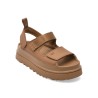 Sandale UGG maro, GOLDEN GLOW, din piele ecologica