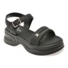 Sandale FLAVIA PASSINI negre, 56111, din piele ecologica