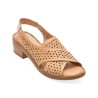 Sandale FLAVIA PASSINI nude, K9502, din piele naturala