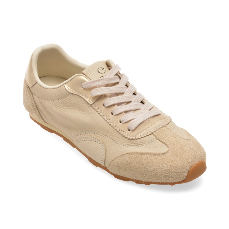 Pantofi sport EPICA albi, 8852, din piele naturala