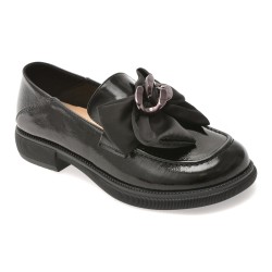 Mocasini GRYXX negri, 36311, din piele naturala lacuita