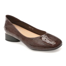 Pantofi eleganti FLAVIA PASSINI visinii, 29612, din piele naturala lacuita