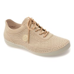 Pantofi RIEKER bej, 52546, din piele ecologica