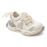 Pantofi sport GRYXX albi, 2063, din material textil si piele naturala