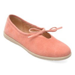 Balerini GRYXX roz, 9523, din piele intoarsa