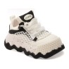 Pantofi sport GRYXX alb-negru, 860, din material textil si piele ecologica