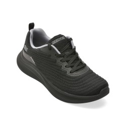 Pantofi sport SKECHERS negri, BOBS MODA FLEX, din material textil