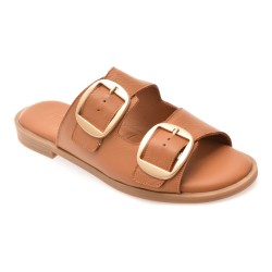 Papuci FLAVIA PASSINI maro, 251445, din piele naturala