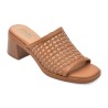 Papuci CLARKS maro, JAYLAN SLIDE, din piele ecologica