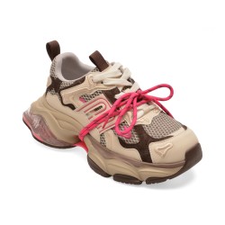 Pantofi sport GRYXX maro, 991, din material textil si piele naturala