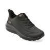 Pantofi sport SKECHERS negri, BOBS SQUAD WAVES, din piele ecologica