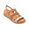 Sandale FLAVIA PASSINI maro, M029, din piele naturala