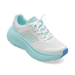 Pantofi sport SKECHERS albi, MAX CUSHIONING ENDEAVOUR, din material textil