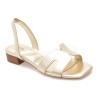 Sandale ALDO aurii, JAVAMANNON 710, din piele naturala
