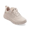 Pantofi sport SKECHERS bej, BOBS B FLEX HI, din material textil