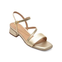 Sandale CLARKS aurii, SERINA 35 STRAP, din piele naturala