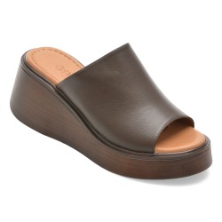 Papuci GRYXX maro, 1141700, din piele naturala