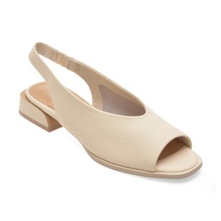 Sandale FLAVIA PASSINI albe, E2636, din piele naturala