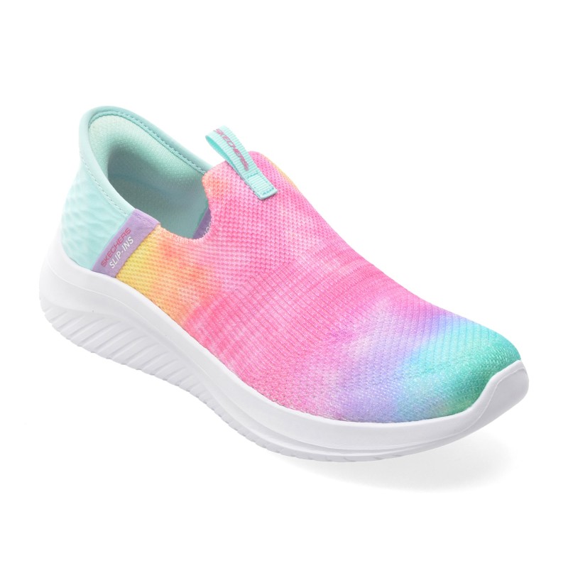Pantofi sport SKECHERS multicolor, ULTRA FLEX 3.0, din material textil