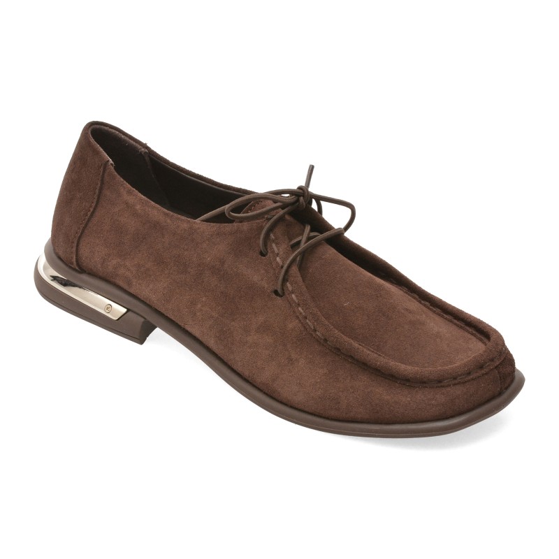 Mocasini GRYXX maro, 25308, din piele intoarsa