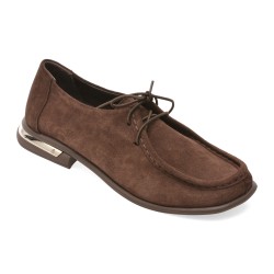 Mocasini GRYXX maro, 25308, din piele intoarsa