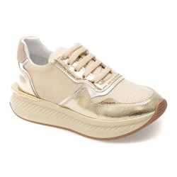Pantofi sport ERISMA bej, 208926, din piele naturala