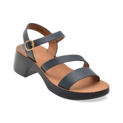 Sandale GRYXX bleumarin, 948, din piele naturala