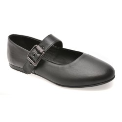 Balerini FLAVIA PASSINI negri, 152, din piele naturala