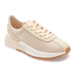 Pantofi sport GEOX bej, D655JA, din material textil